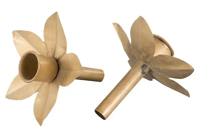 Kronljushållare Flaska Mässing