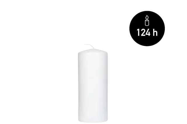 Pillar Candles White