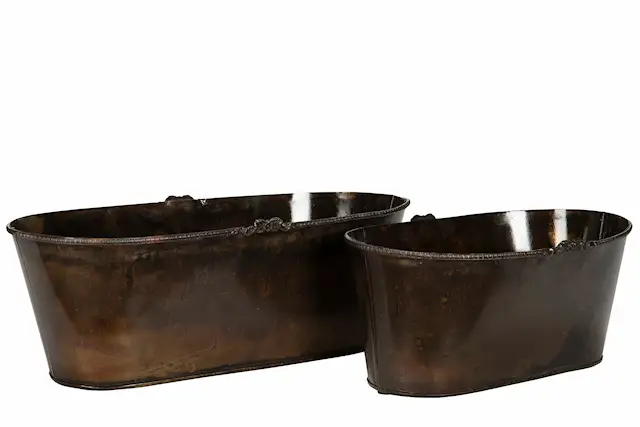 Pot Rosendal Long Antique Brown