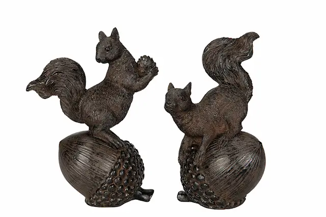 Dekoration Ekorre På Ekollon Mix