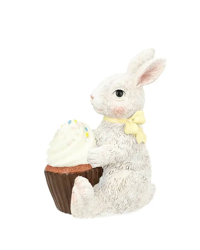 Dekoration Kanin med Cupcake