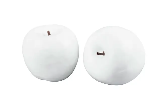 Dekoration Äpple Vit