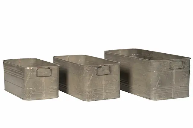 Kruka Kvadrat Greige