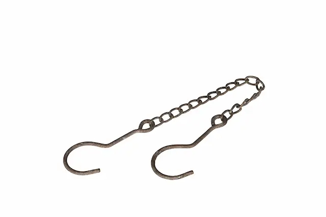 Kedja med Krokar Metall