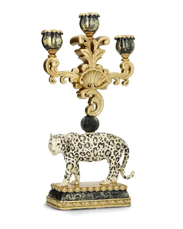 Ljusstake Leopard