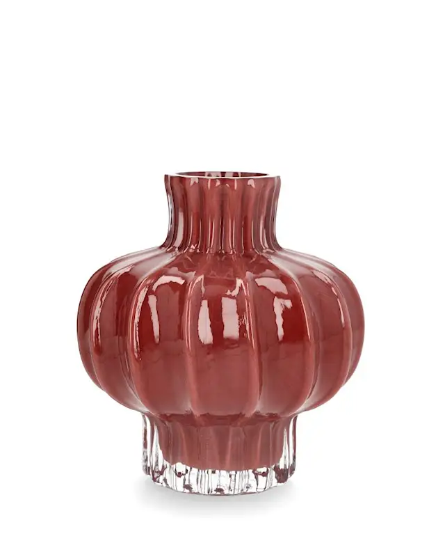 Vase Ellinor Cranberry