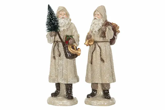 Dekoration Tomte Jute Glitter Mix