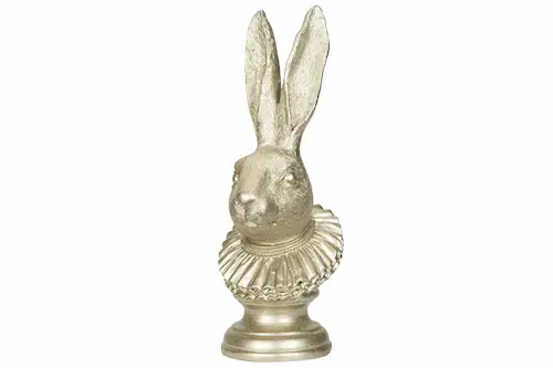 Rabbit Head Champagne Poly