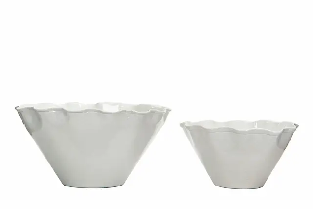 Skål Plisse Petit Emalj Shell