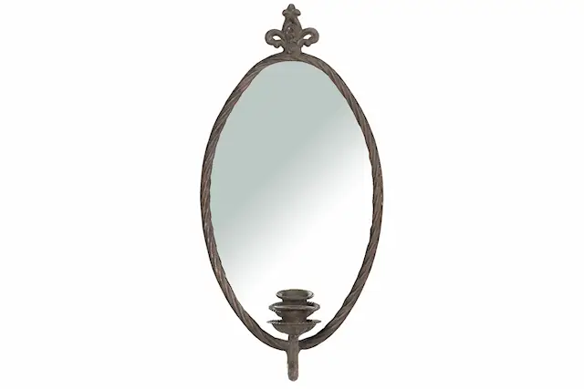 Candle Holder Mirror Twist