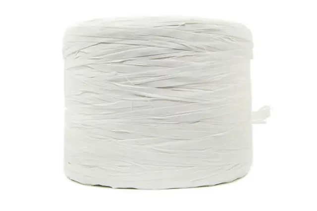 Wrapping String Rafia White
