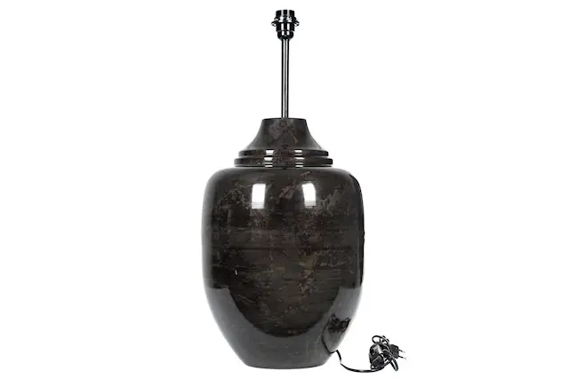Lampfot Charm Grey Onyx
