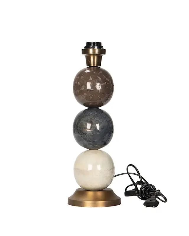 Lampfot Multi Stone
