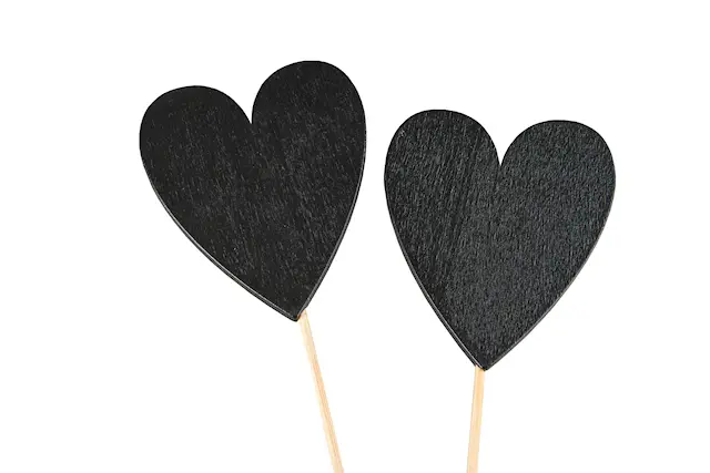 Tikku Blackboard sydän
