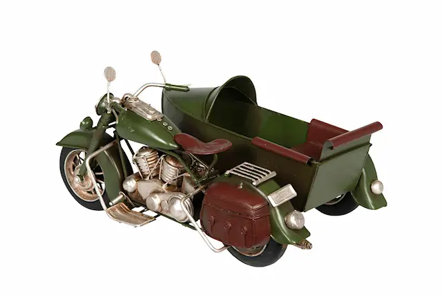 Dekoration Motorcykel Sidovagn