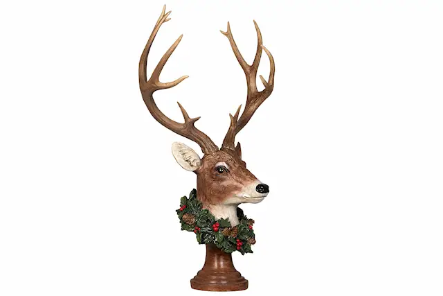 Deer With Wreath