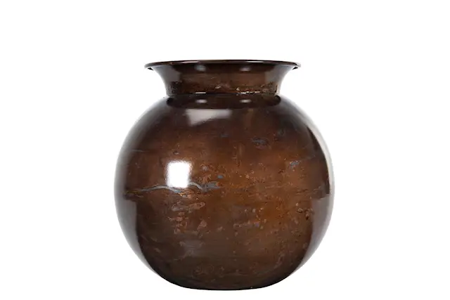 Vase Polly Brown Onyx