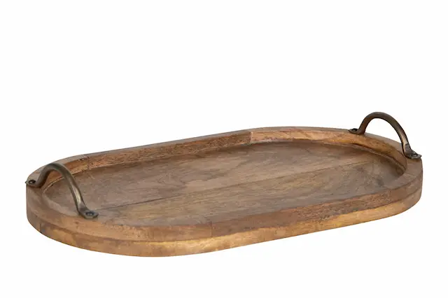 Tray Wood Brown