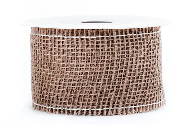 Dekorationsband Jute Natur 60 mm