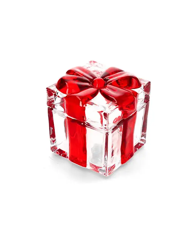 Skål Med Lock Julklapp