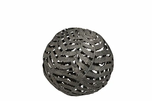 Trädgårdsdekoration Boll Ormbunke