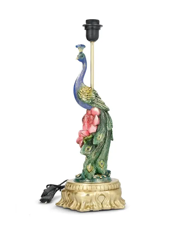 Lampfot Påfågel