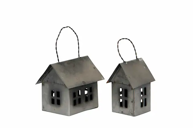 Huslykta Hus Hänge Mix Old Grey