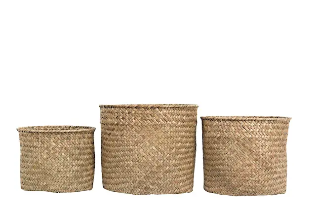 Korg med Plastliner Natur Hård