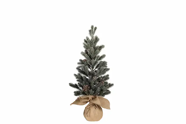 Dekoration Gran Kotte med Jute Liten