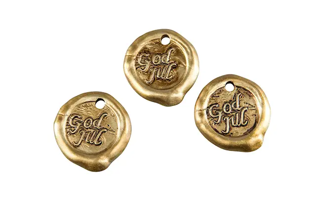 Sigill God Jul Mörk Guld