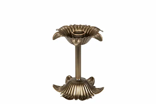 Ljusstake Kombo Antik Champagne