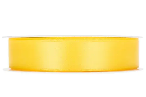 Ribbon Dubbelsatin Yellow