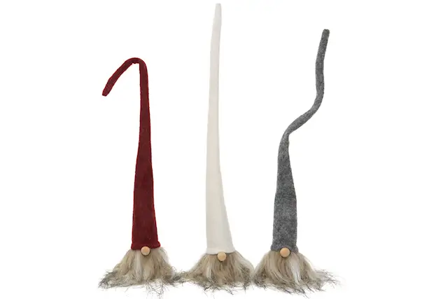 Decoration Santa With Wire Cap Mix