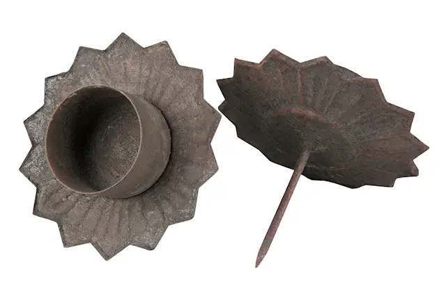 Värmeljushållare Stick Metall