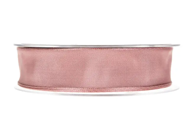 Dekorationsband O. Gammelrosa 25 mm