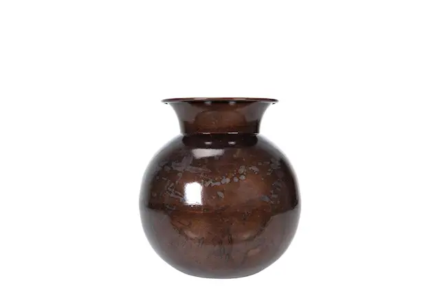Vase Polly Brown Onyx