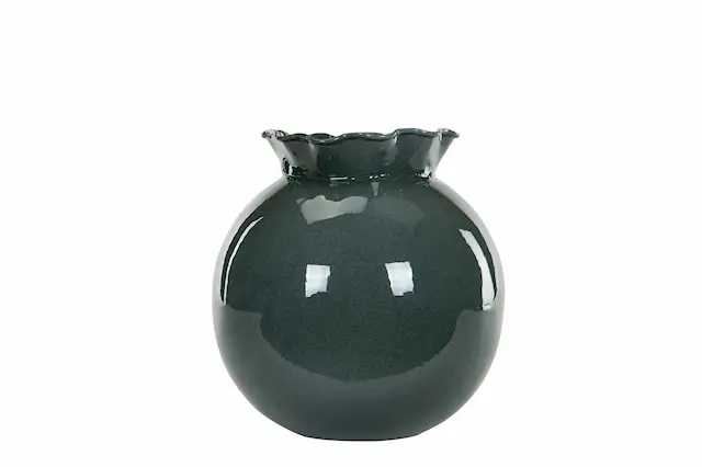 Vase Polly Plisse Enamel Callow