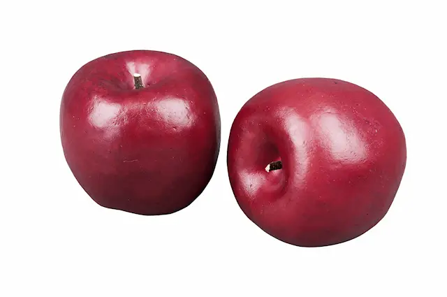 Dekoration Äpple Mörkröd