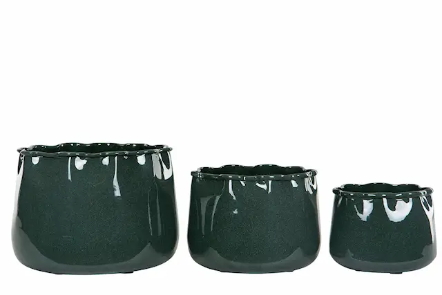 Pot Plisse Enamel Callow