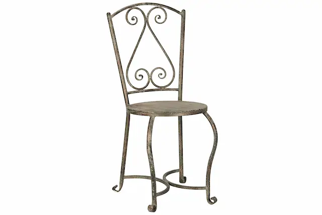 Stol utomhus Ro Metall Grön