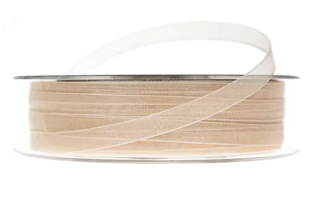 Dekorationsband Beauty Champagne 7 mm