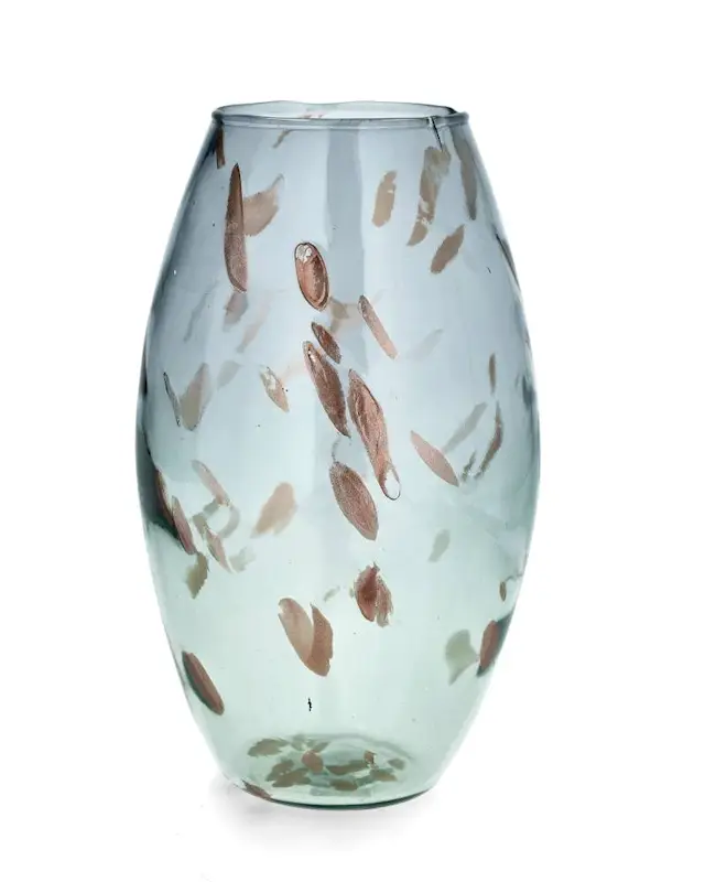 Vase Cheena Grey/Blue