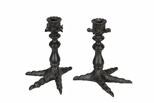 Candlestick Bird Legs Brown