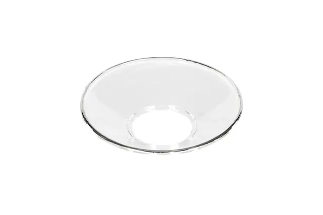 Candle Ring Transparent/Silver Edge