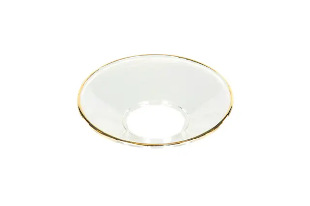 Candle Ring Transparent/Golden Edge