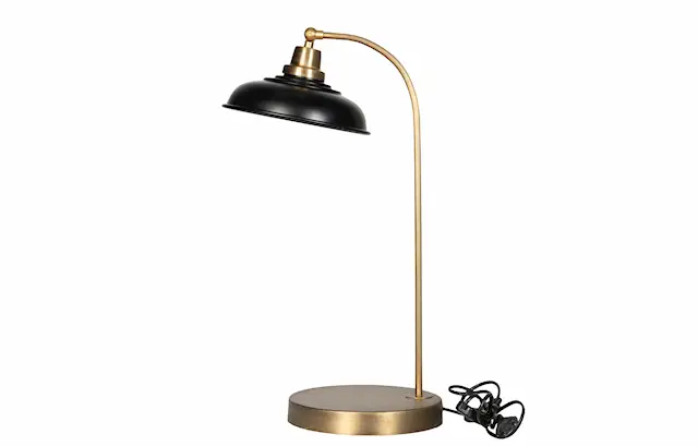 Bordslampa Noa Emalj Svart