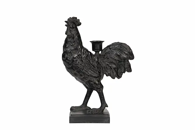 Ljusstake Tupp Brun