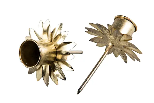 Candle Holder Stick Champagne