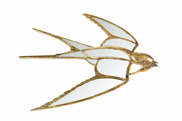 Spegel Svala Guld