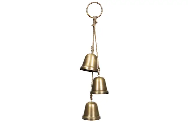 Hanging Decoration 3 Bells On String